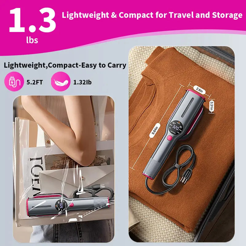 📢📢50% OFF !! ⏰Portable Steam Iron – Fast preheat, works on silk to cotton. Lightweight, 150ml tank. Wrinkle‑free anywhere. 🌍✅