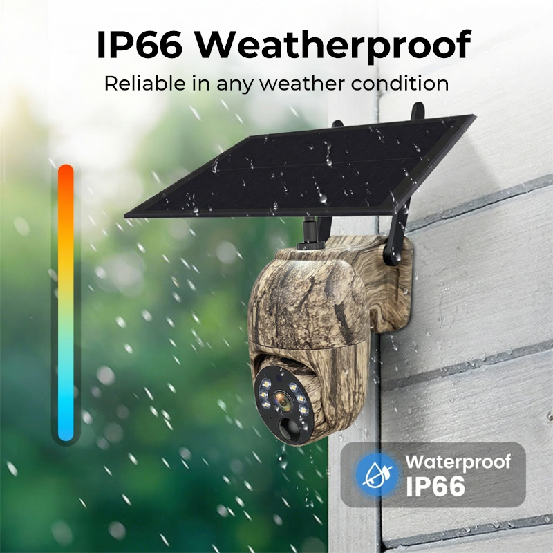 🥳2026 HOT SALE🥳Solar-Powered PTZ Security Camera