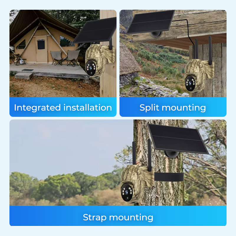 🥳2026 HOT SALE🥳Solar-Powered PTZ Security Camera