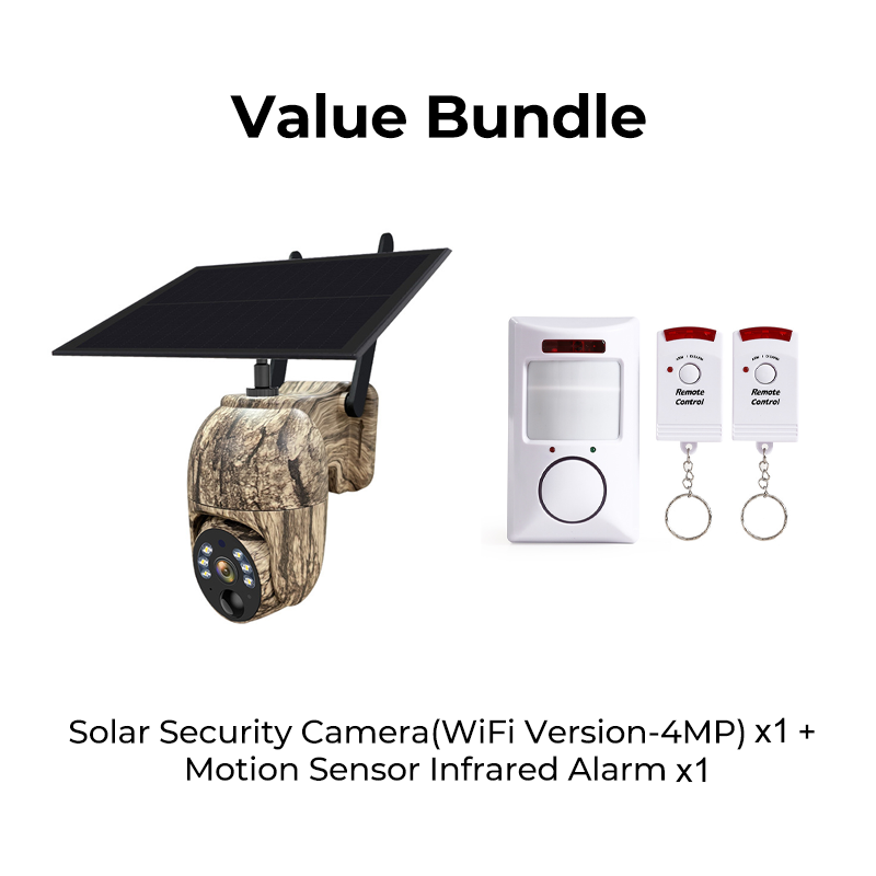 🥳2026 HOT SALE🥳Solar-Powered PTZ Security Camera