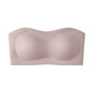 ⛱️Special Price ￡9.99!!💞Womens Strapless Bras Push Up Bandeau Bra Non Slip Wireless Supportive Padded Bras Seamless Comfortable Tube Jelly Bra