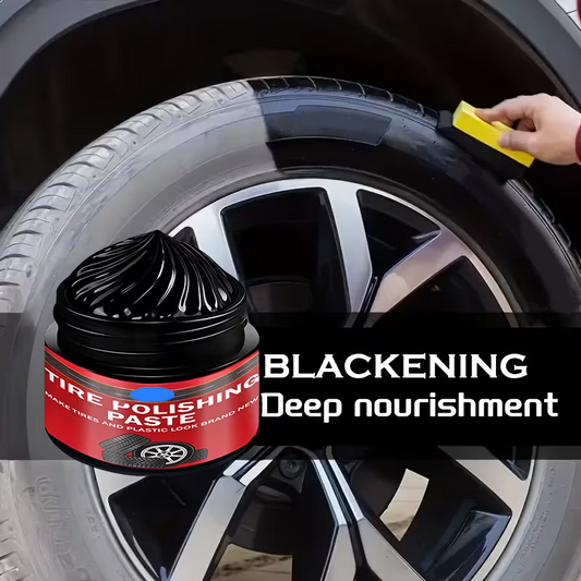 🚗BUY 1 GET 1 FREE! ✨ Car Tire & Plastic Trim Renewal Paste – Restores Shine, Prevents Cracking & Easy Application 🛞
