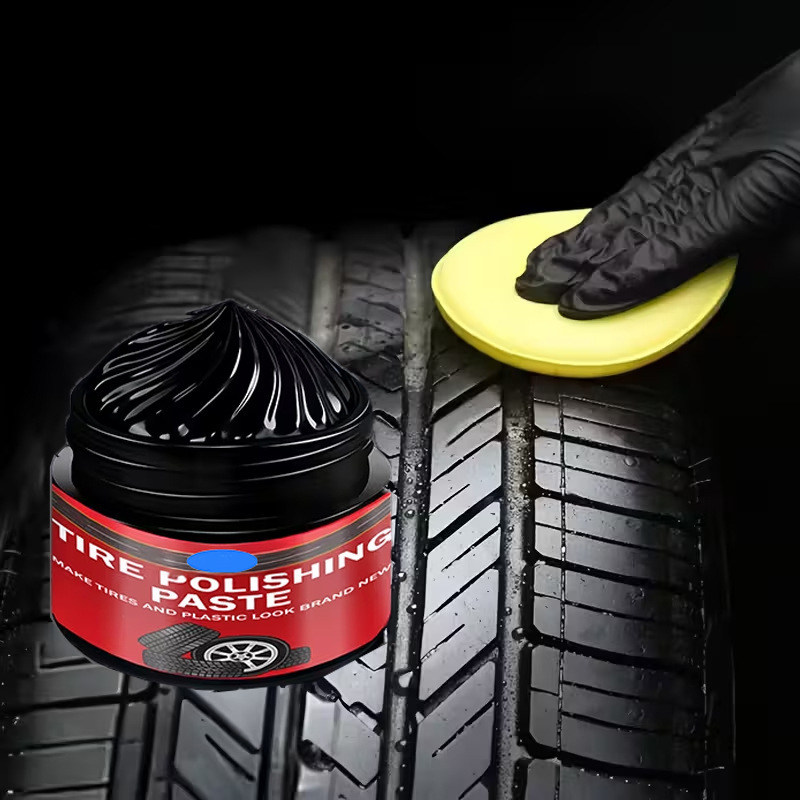 🚗BUY 1 GET 1 FREE! ✨ Car Tire & Plastic Trim Renewal Paste – Restores Shine, Prevents Cracking & Easy Application 🛞