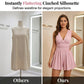 ⏳Time-Limited Special⏰Women's Sleeveless V-Neck Ruched Waist Romper