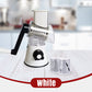 🔥Kitchen Artifact🔥3 in 1 Rotary Cheese Grater Vegetable Slicer