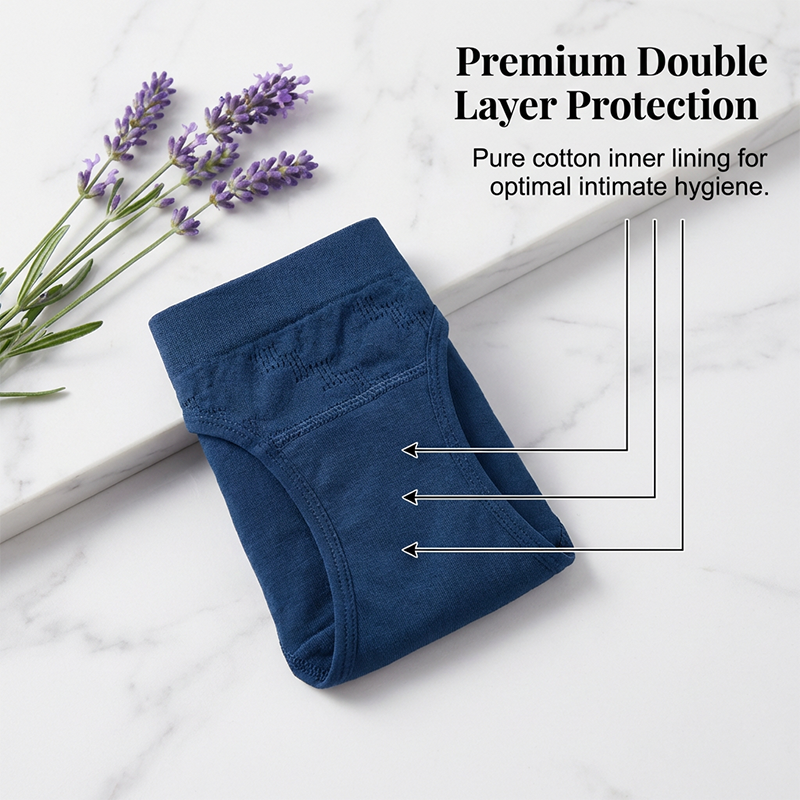 🔥 Hot sale 40% OFF🔥6-Pack Women's Mid-Rise Seamless Comfort Panties