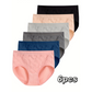 🔥 Hot sale 40% OFF🔥6-Pack Women's Mid-Rise Seamless Comfort Panties