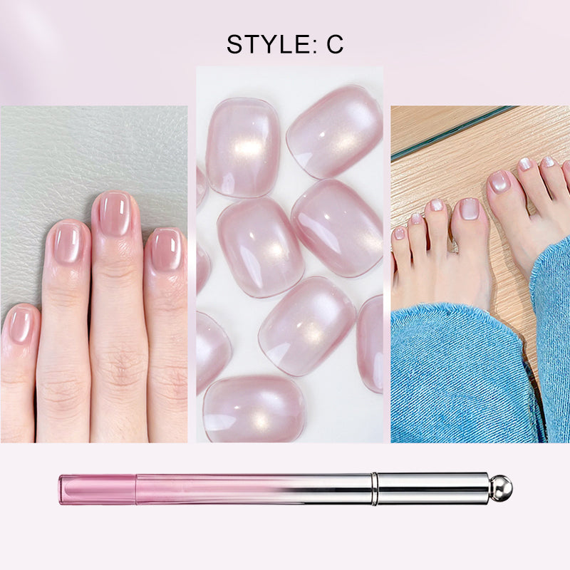 💅 All-in-One Cat Eye Gel Nail Pen – Create Stunning Magnetic Nail Art at Home! ✨