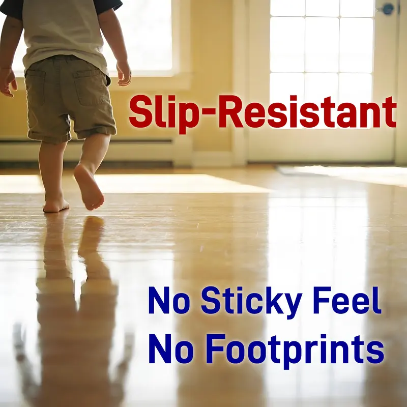 💐Special Price £9.78 ! 🔥Buy 2 Get 1 Free🎁Gloss Wood Floor Polish – Instant Mirror Shine ✨🪵【Limited Offer】
