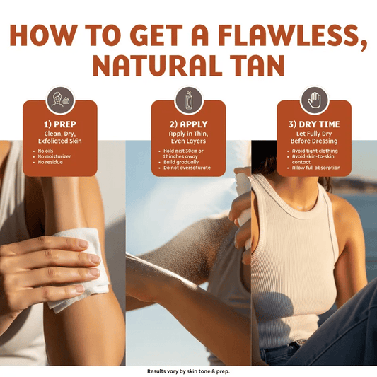 ✨Last Day Special Price £8.99!!💥💖Hydrating Self-Tanning Mist for a Natural Glow