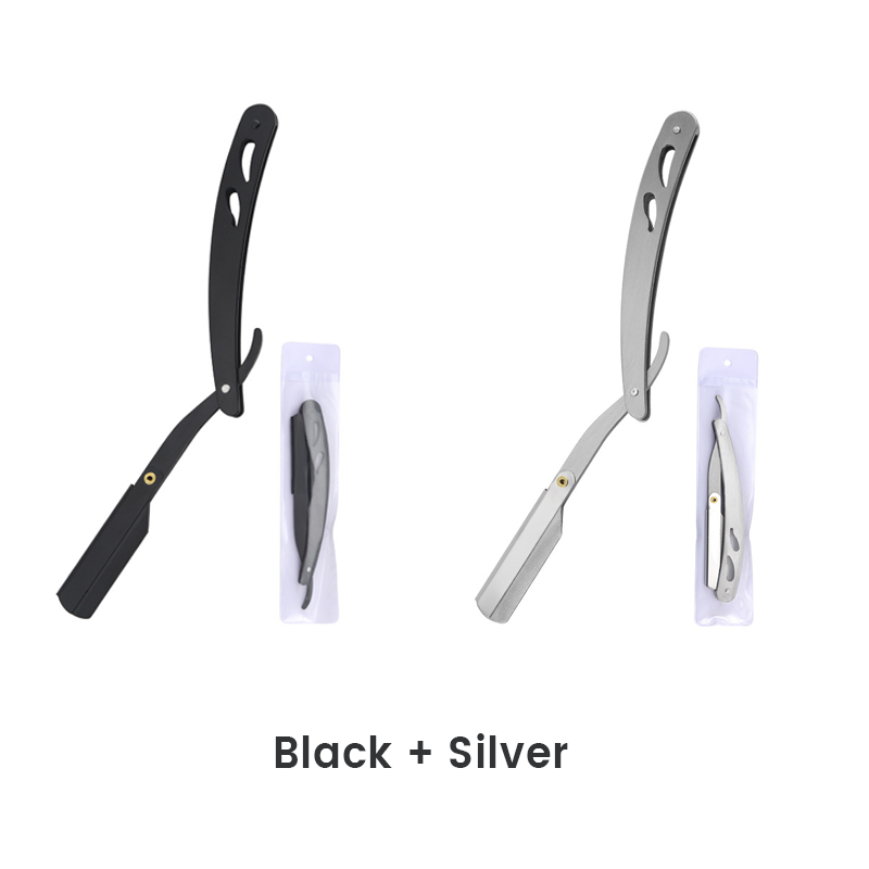 Classic Stainless Steel Folding Straight Razor