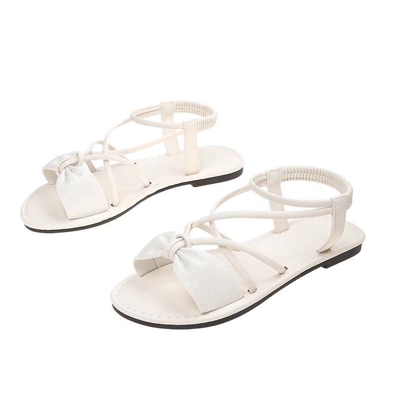 🏖️Limited time 60% OFF⏳👙Women's Criss-Cross Strap Flat Sandals