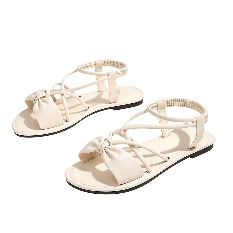 🏖️Limited time 60% OFF⏳👙Women's Criss-Cross Strap Flat Sandals