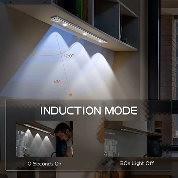 🔥Hot Sale 49% OFF 💡Stick-On Motion Light for Dark Cabinets & Stairs💡