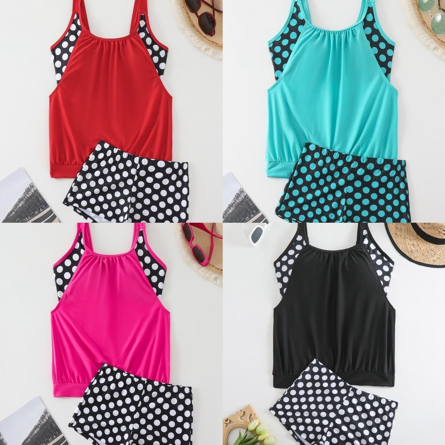 🥳2026 HOT SALE💞Women's Polka Dot Two Piece Swimsuit