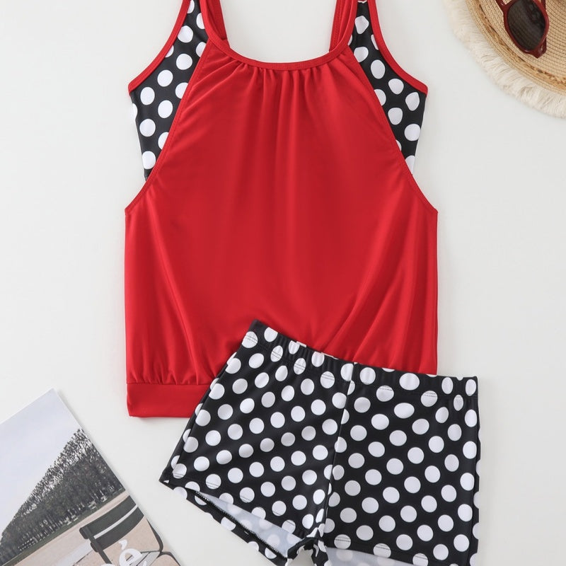 🥳2026 HOT SALE💞Women's Polka Dot Two Piece Swimsuit