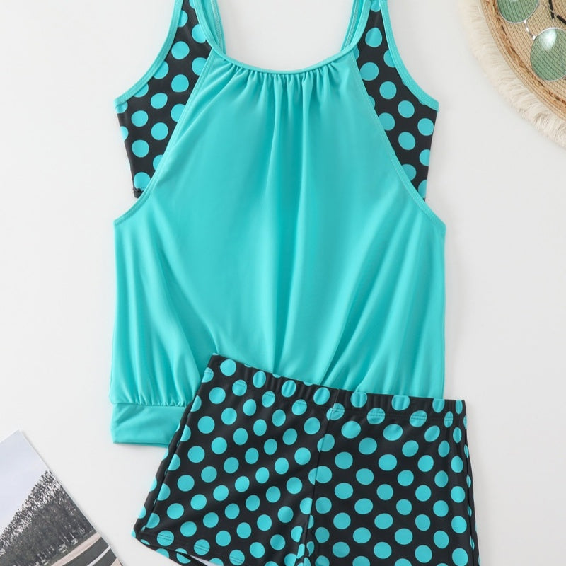 🥳2026 HOT SALE💞Women's Polka Dot Two Piece Swimsuit