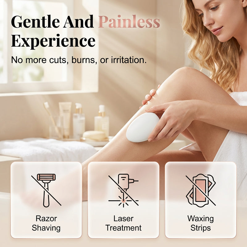 🪒50% OFF NOW! Palm‑Fit Hair Eraser for Quick At‑Home Grooming‑Reusable Painless Physical Hair Remover, Portable Body Hair Removal Tool for Arms Legs Skin Smooth Care