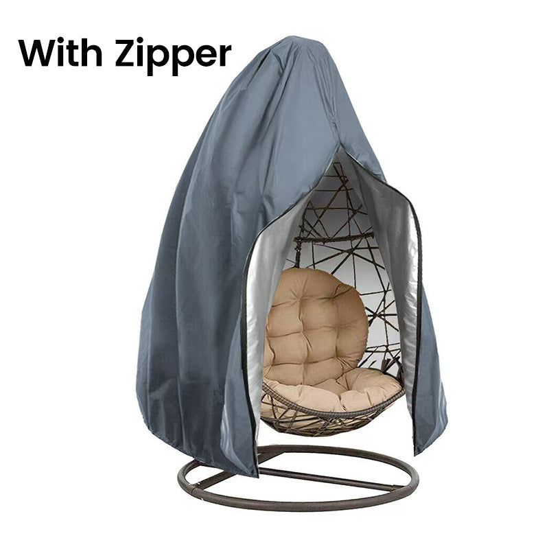 🥳2026 HOT SALE🥳 50% OFF! 🪑Heavy‑Duty Waterproof Hanging Egg Chair Cover – UV resistant, durable Oxford cloth, easy zipper. Protects year‑round. ☀️✨