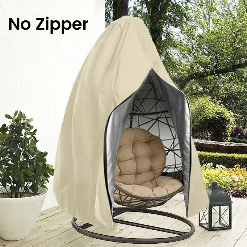 🥳2026 HOT SALE🥳 50% OFF! 🪑Heavy‑Duty Waterproof Hanging Egg Chair Cover – UV resistant, durable Oxford cloth, easy zipper. Protects year‑round. ☀️✨