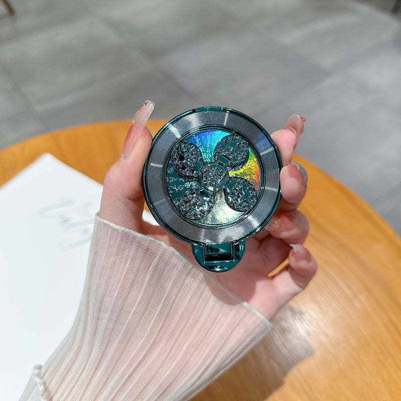 Spinning Clover Phone Ring Holder & Kickstand