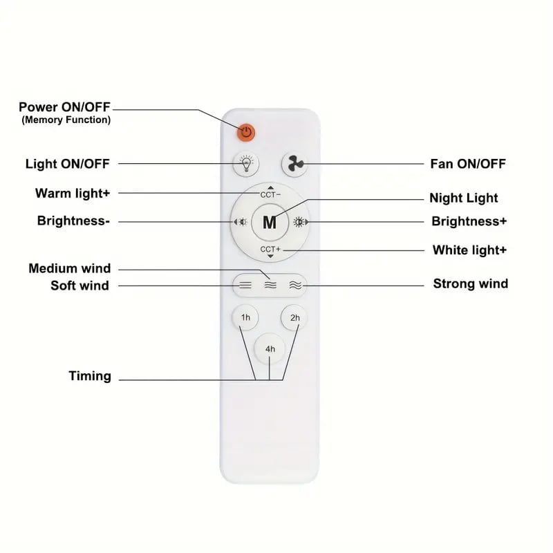 ⏳LAST DAY SALE 49% OFF🔥40W LED Ceiling Fan Light – 20.5” Ultra-Quiet with Remote 🎯 | E27 + FREE B22 Adapter 🔌 | For Bedroom 😴, Kitchen 👩‍🍳 & Garage 🛠️ – UK Ready! 🇬🇧