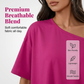 Women's Casual Off-Shoulder Oversized T-Shirt