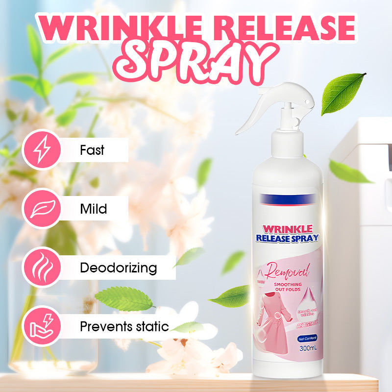 🏆 Last Day Special Price £9.99 ! 🔥Buy more Save more🎁Multi‑Functional Wrinkle Release Spray👕✨
