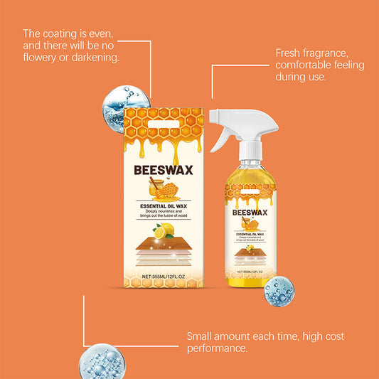 ⚡LIMITED-TIME 50% OFF! ✨ All-in-One Wood Seasoning and Polishing Beeswax Spray!