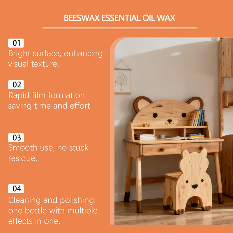 ⚡LIMITED-TIME 50% OFF! ✨ All-in-One Wood Seasoning and Polishing Beeswax Spray!
