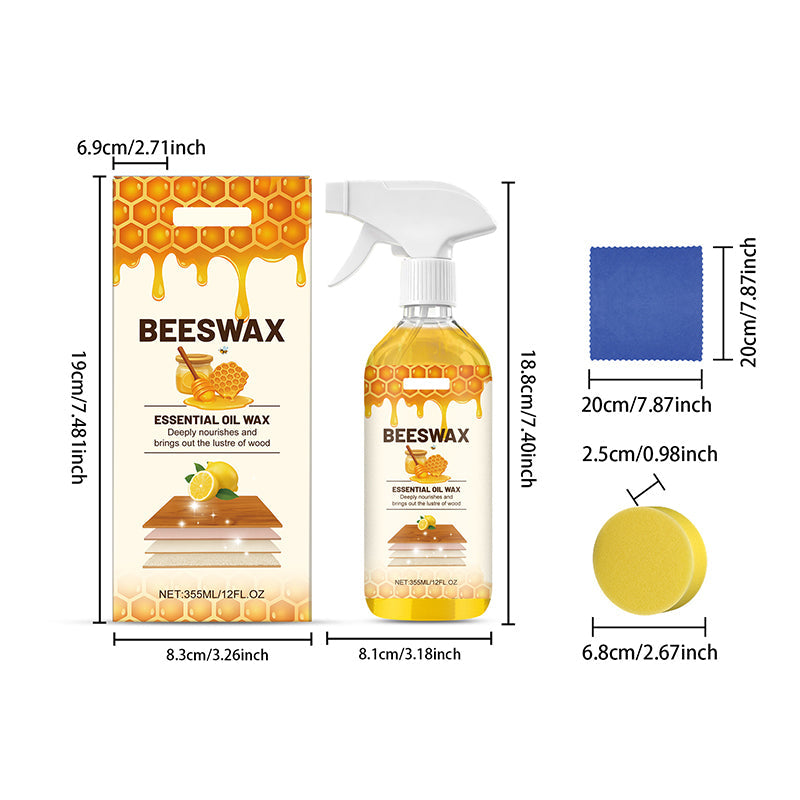 ⚡LIMITED-TIME 50% OFF! ✨ All-in-One Wood Seasoning and Polishing Beeswax Spray!