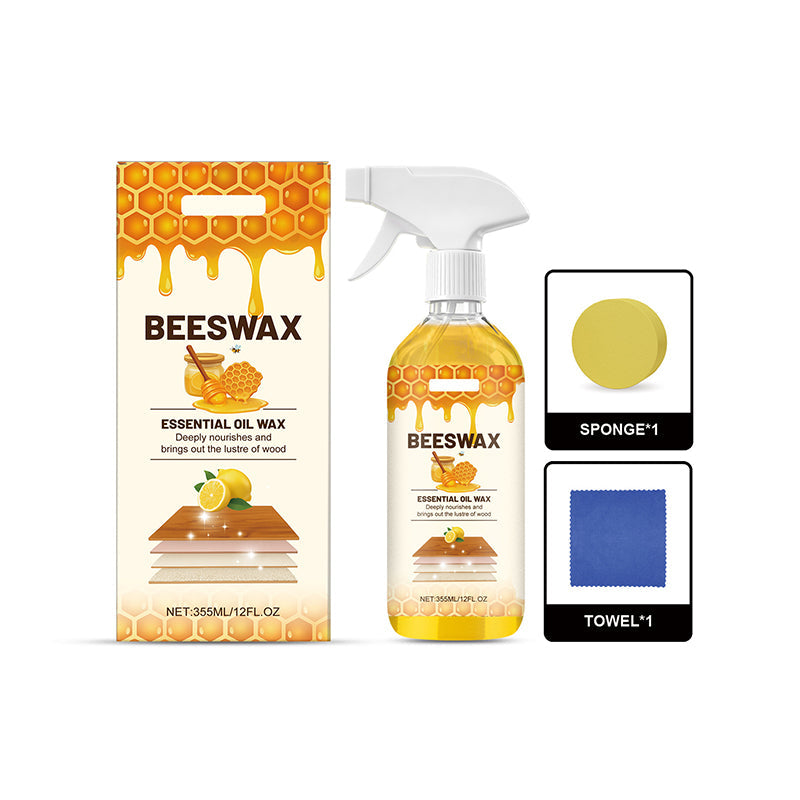 ⚡LIMITED-TIME 50% OFF! ✨ All-in-One Wood Seasoning and Polishing Beeswax Spray!