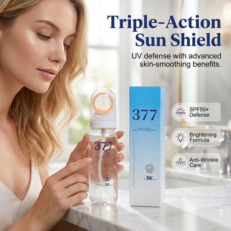 SPF50+ Whitening & Anti-Wrinkle Sunscreen Spray