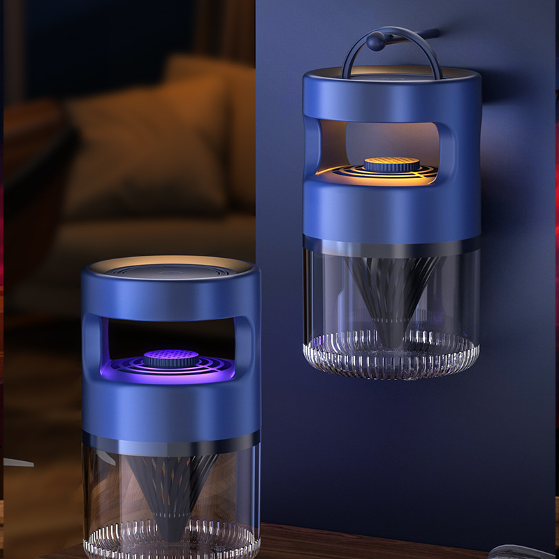 🦟 50% OFF NOW!🔇 Indoor LED Bug Zapper – Bionic UV Light Trap & Night Light – Quiet & Safe for Bedroom – Chemical-Free Mosquito Killer 💡