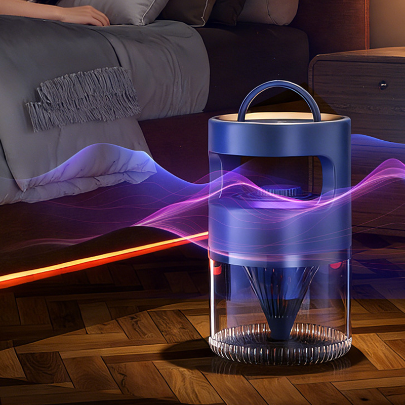 🦟 50% OFF NOW!🔇 Indoor LED Bug Zapper – Bionic UV Light Trap & Night Light – Quiet & Safe for Bedroom – Chemical-Free Mosquito Killer 💡