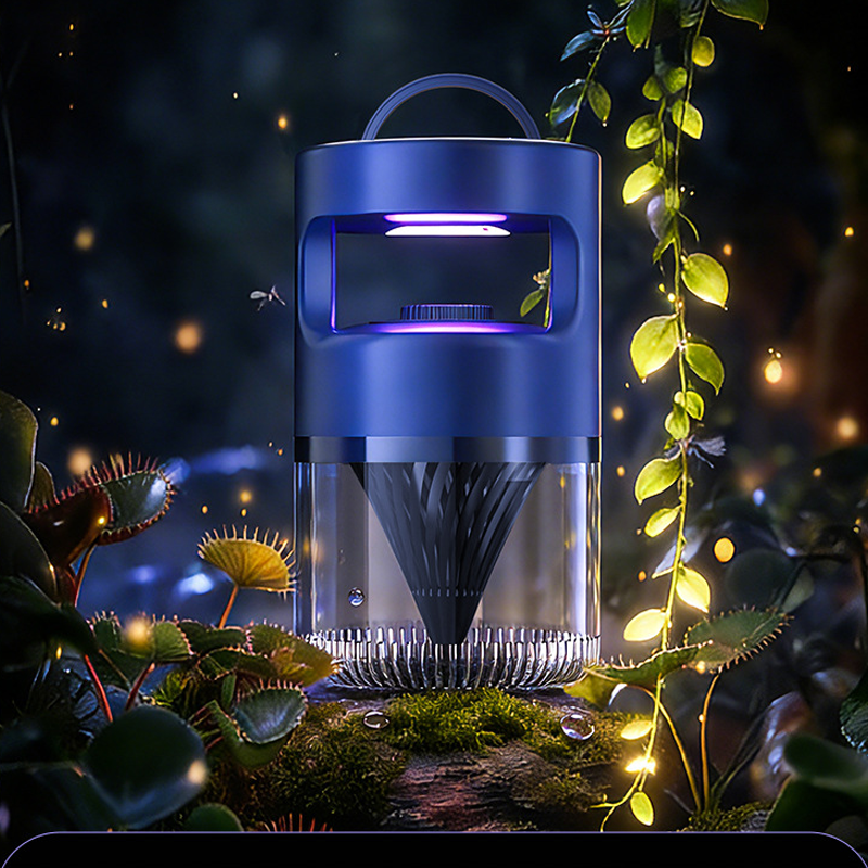 🦟 50% OFF NOW!🔇 Indoor LED Bug Zapper – Bionic UV Light Trap & Night Light – Quiet & Safe for Bedroom – Chemical-Free Mosquito Killer 💡