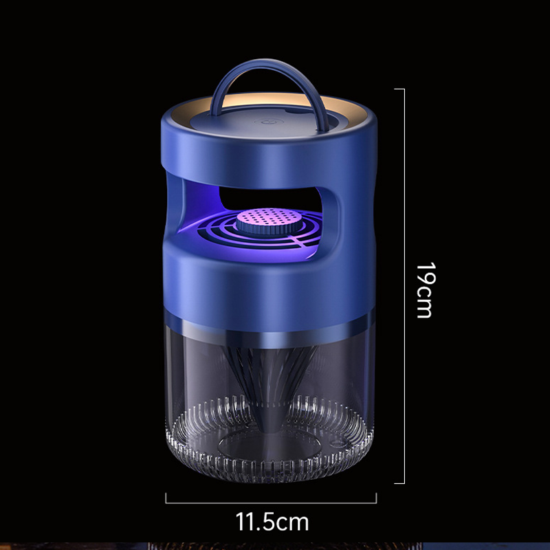 🦟 50% OFF NOW!🔇 Indoor LED Bug Zapper – Bionic UV Light Trap & Night Light – Quiet & Safe for Bedroom – Chemical-Free Mosquito Killer 💡