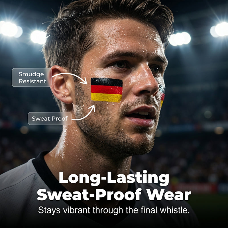 🔥Buy 1 get 1 Free🏆🎉National Flag Face Paint Stick for Sports Fans