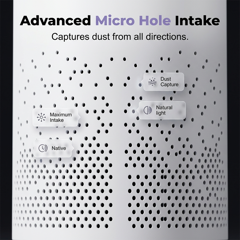 360° Desktop Air Purifier with USB Power