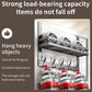 🪄50% OFF! ✨ Over The Door Hooks with Basket – Heavy-Duty, Tool-Free, 50lb Capacity 🪣