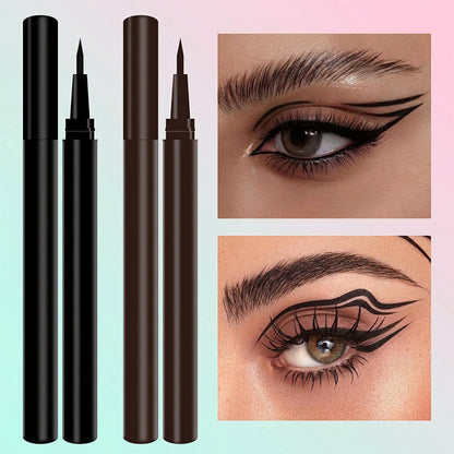 🥳2026 HOT SALE🥳💞50K+ SOLD!👁️💧 BUY 1 GET 1 FREE! Waterproof Liquid Eyeliner – Ultra‑fine tip, fast‑drying, 12H wear. No smudge, no fade. Gentle on eyes. 🖌️✨