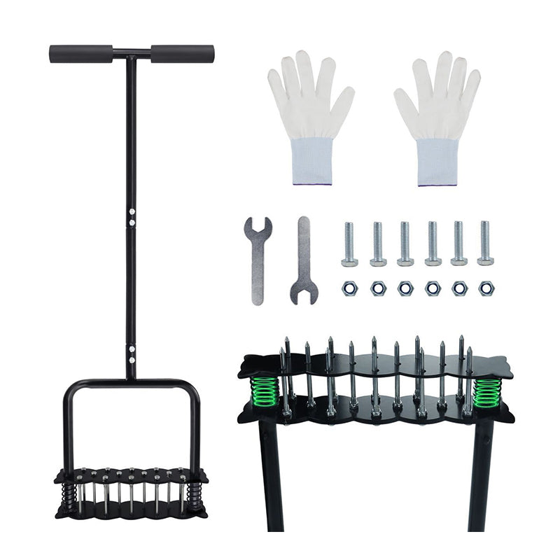 💐 50% OFF NOW!   Heavy-Duty Manual Lawn Coring Aerator