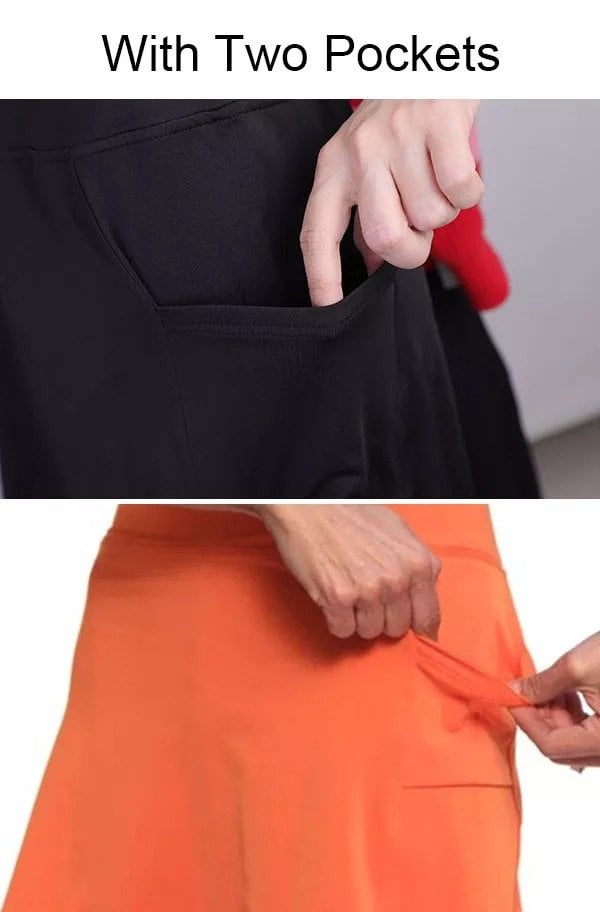 🌞Surprise Price: ￡9.99 Today!!❄️👚Anti-Chafing Active Skort – Super soft and comfortable🔥