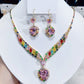 💎 LIMITED-TIME 50% OFF! ✨ Sparkling Heart Jewelry Set – Necklace & Earrings, Elegant, Lightweight 💖
