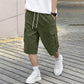 🩳 50% OFF NOW! 🔥 Men's Casual Cargo Shorts with Drawstring – Lightweight, multi-pockets & elastic waist – perfect for hiking, travel or hot summer days ☀️