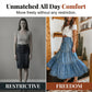 Women's High Waisted Tiered A-Line Denim Maxi Skirt