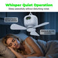 Rechargeable Ceiling Fan with LED Lights 🌬️ Cordless, Portable & Perfect for Any Room ✨