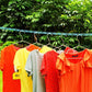 Windproof non-slip clothesline