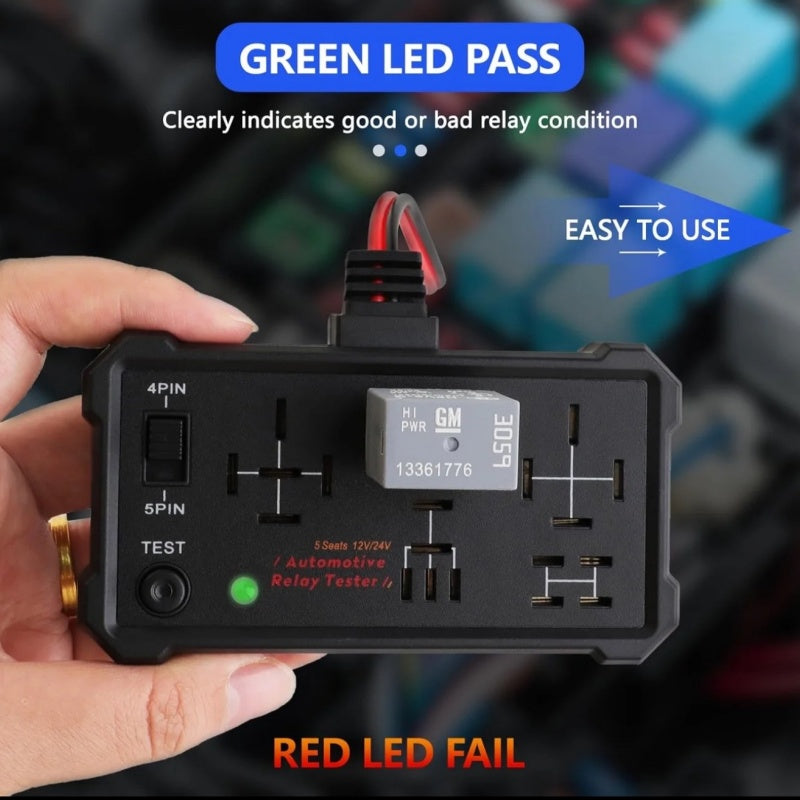 12V/24V Automotive Relay Tester