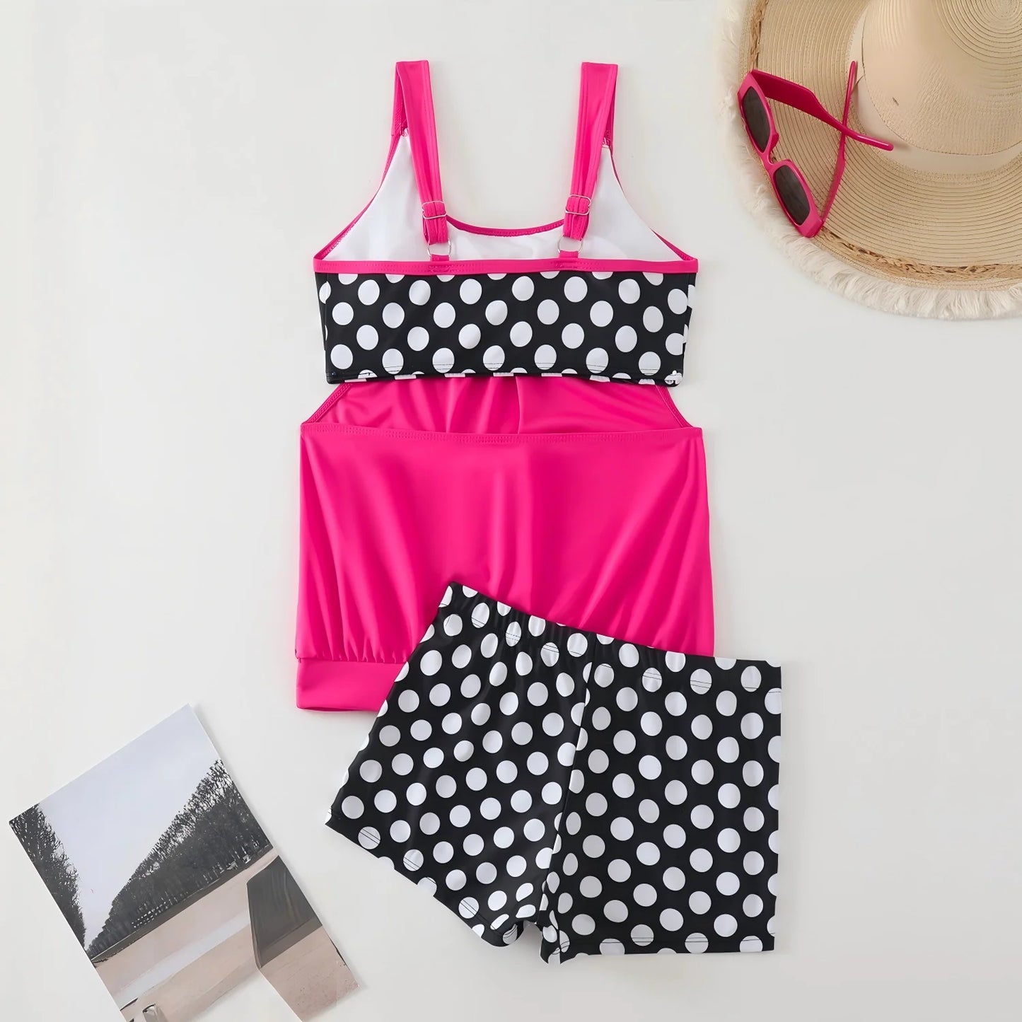 🥳2026 HOT SALE💞Women's Polka Dot Two Piece Swimsuit